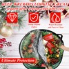 LDXDRU 6 Pack Wreath Storage Container, 30 Inch Wreath Storage