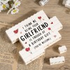 IDELTIME Boyfriend Birthday Gifts, Funny Building Block Puzzle Plaque, Birthday