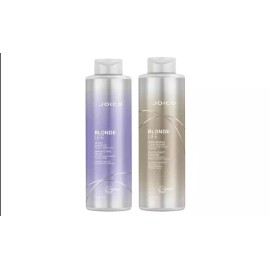 JUEGO DÚO DE CHAMPÚ Y ACONDICIONADOR DE ILUMINACIÓN VIOLETA JOICO BLONDE LIFE 33,8 OZ LITROS