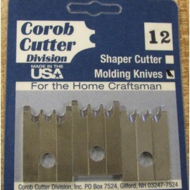 Corob Molding Knife: #12 3 Bead Edge