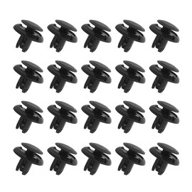 9046708217 Radiator Cover Clips Nylon Bumper Fastener Rivet Clips Auto Body Clips Retainer Clips Replacement for Toyota Lexus GX470 Toyota 4Runner FJ Cruiser Tacoma Replace 90467-08217 (20Pcs)