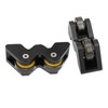 2PCS Aluminium and Bearing Billiards Cue Straightness Detector Straightening Calibrator