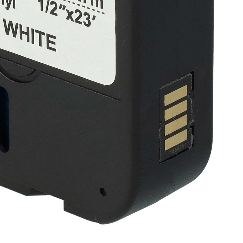 vhbw Label Tape Cassette Compatible with Dymo XTL 300, 500