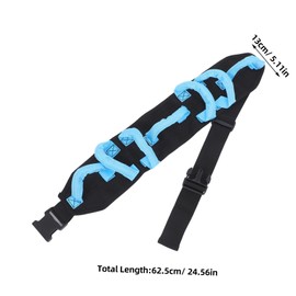 WHAMVOX Transfer Belt for Seniors Walking Support Aid with Handles for Safe Patient Care and Mobility Assistance Ergonomic Design for Comfortable Lifting and Stability