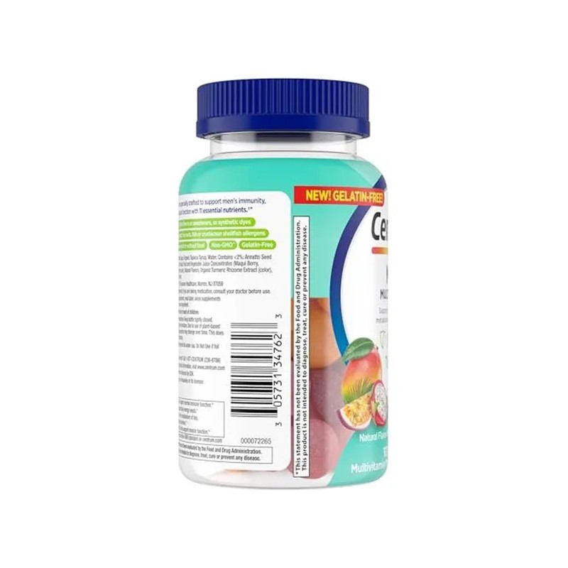 Centrum Gominolas Multivitamínicas Hombre 100 Unidades