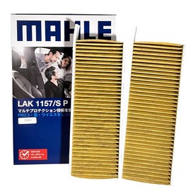 MAHLE Air Conditioner Filter Anti-Bacterial Antiviral Peugeot 308 508 SW Allure GT Line Cielo Premium GTi GTi250 GTi270 GT Mare C2015 2-Pack Deodorizer, Pollen & PM2.5 Removal, Allergen, Mildew