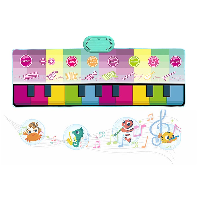 Baby Musical Mat Soft Anti Slip Multifunctional Musical Piano Keyboard