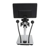 DM9 Digital Microscope 7‑Inch Screen 8 LED Lights Adjustable Brightness