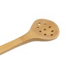 Bamboo Serving/Cooking Utensils - B6 - Wide Self Draining Spoon