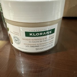 KLORANE NOURISHING & REPAIRING MASK WITH ORGANIC CUPUACU BUTTER 5 OZ NWOB