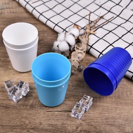 fulong Eco-friendly Unbreakable BPA Free Dishwasher Safe Plastic Drinking Cups for kids&Adult,Reusable Water Tumblers dishwasher safe (8oz-Set of 6)