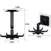 Fengirl Kitchen Utensil Hanger with 6 Hooks, Under Cabinet Utensil
