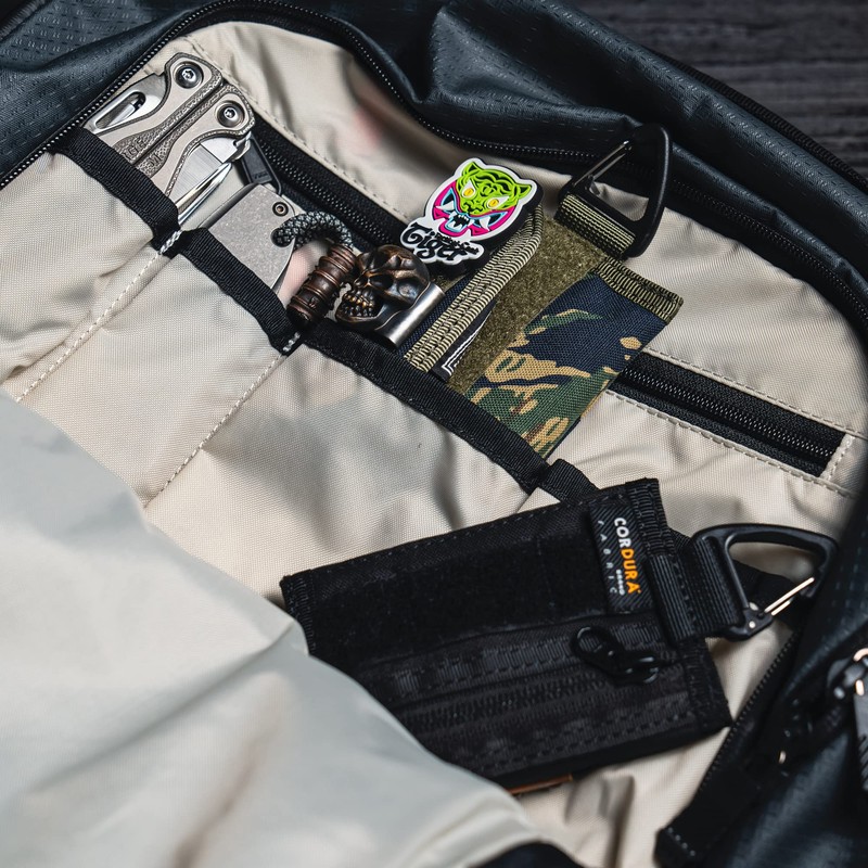 TACTICAL GEEK Storage A2 S EDC Pouch Organizer, Nylon Coin