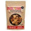 Totopos Keto Botana de Almendra 40 Piezas (Naturales) 125 gramos