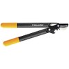 Fiskars PowerGear II Bypass Getriebe-Astschere L70, schwarz/orange