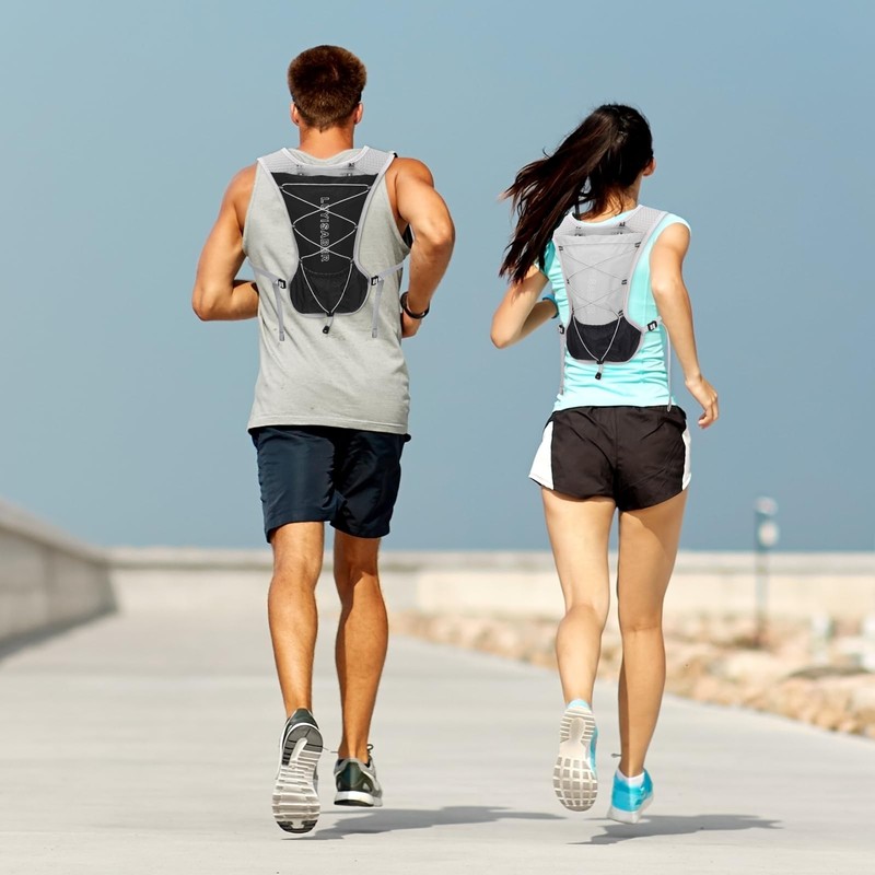 Outplea Running Vest with 2L Hydration Bladder, Lightweight Hydration Backpack
