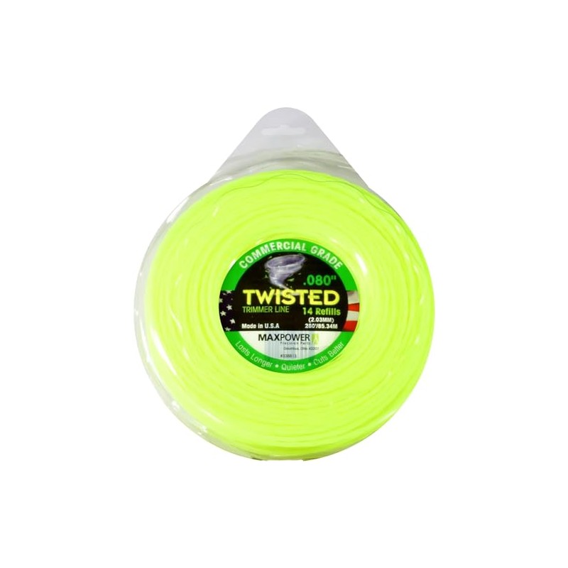 MaxPower EU-338813 Co-Polymer Trimmer Line 2.0 mm - 85 m