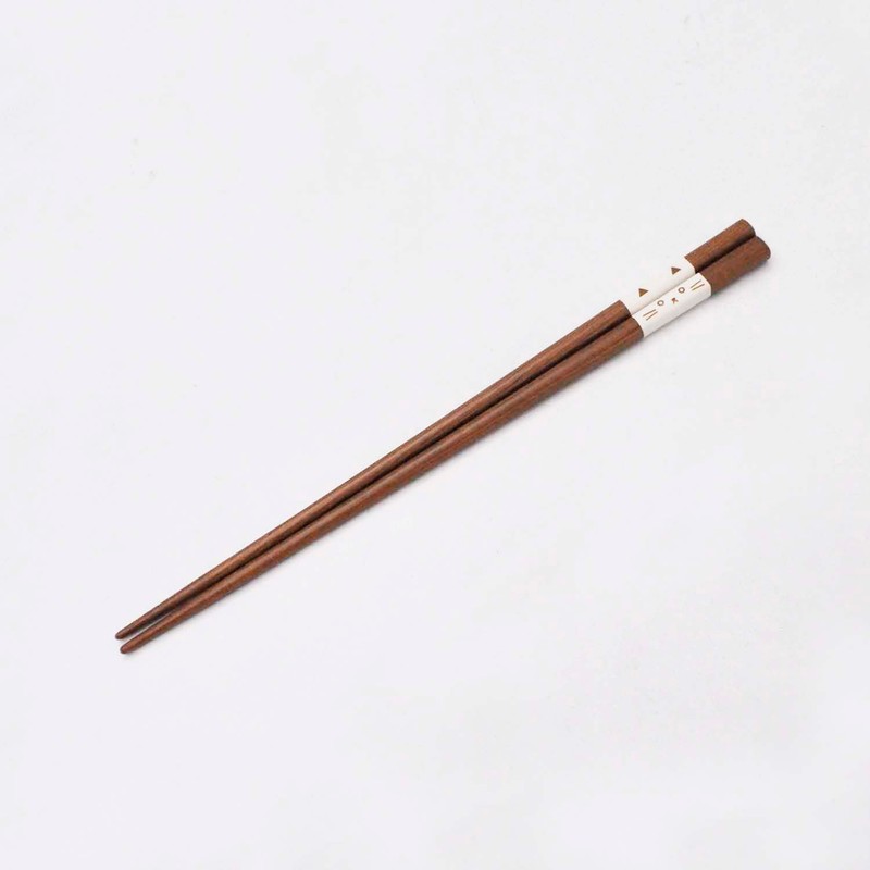 Ishida 60207-5 Miyao Beige Chopsticks and Chopsticks Rest Gift Set