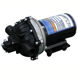 Everflo EF5500 Diaphragm / Demand WATER TRANSFER PUMP 5.5 GPM 12V Volt 60 psi by Everflo