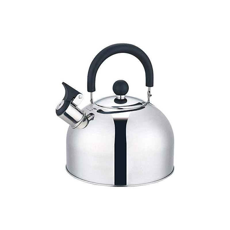 2.5L Stainless Steel Lightweight Whistling Kettle New (Silver)