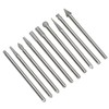 10pc Diamond Burr Engraver Engraving Set Rotary Tool 150 grit