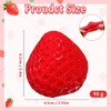 Taba Squishies, Squishy Strawberry Anti-Stress Toy, Soft Squishies Fidget Toys