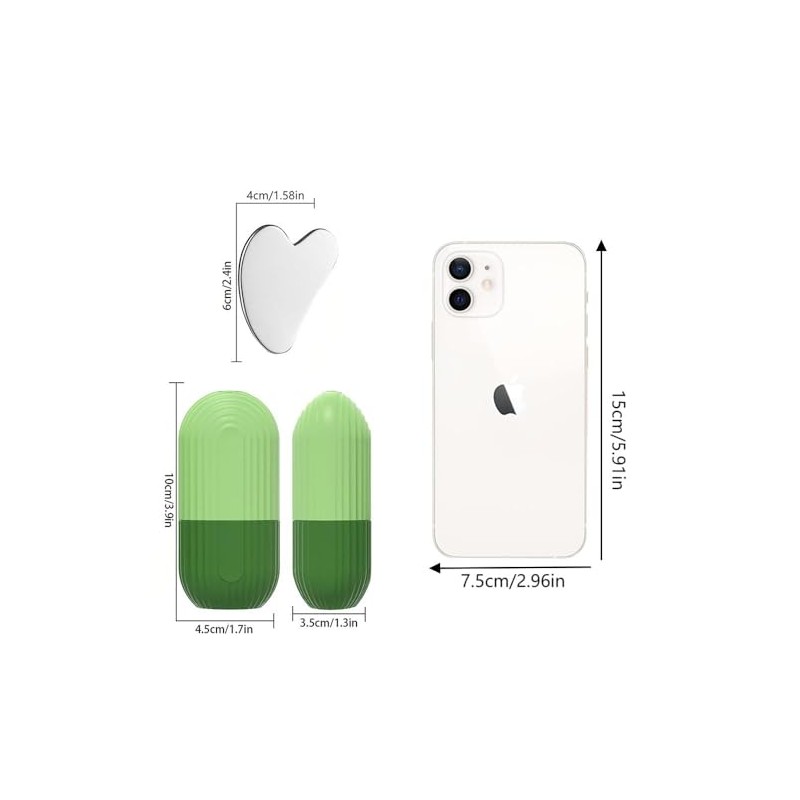 Kit de compresas frías para el rostro, ideal para tratamientos