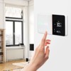 Thermostat with WIFI Voice Control Timed Programmable Slider LCD Negative