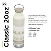 Klean Kanteen Classic VI Salt Water Bottle 592 ml