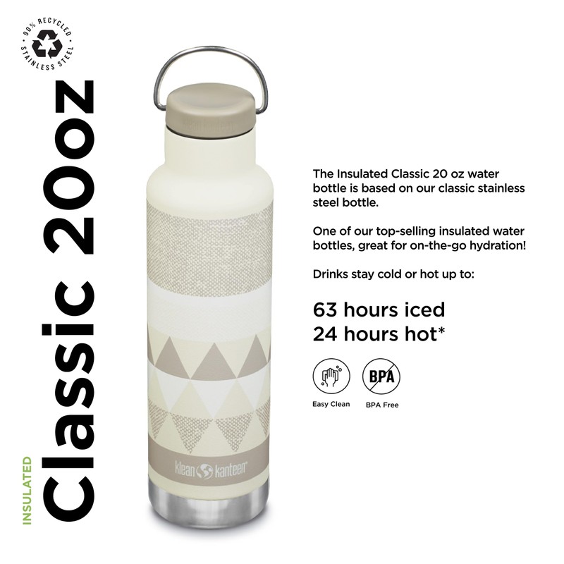 Klean Kanteen Classic VI Salt Water Bottle 592 ml