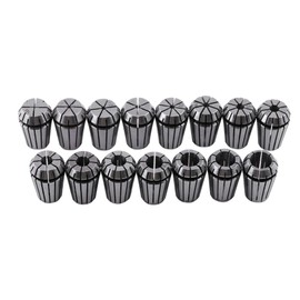 Spring Collets Set Accurate Collet Chucks Set for Engraving Machine Milling Lathe Tool Holder Carbon Steel Collets