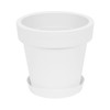 Prosperplast Blumentopf Übertopf inkl. Untersetzer Blumenkübel 34.5 x 32 cm