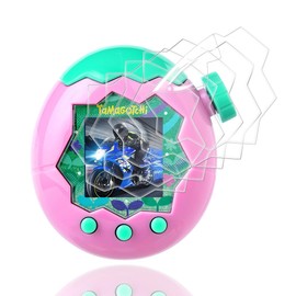 Tamagotchi Paradise 5-Piece Set, Compatible Tamagotchi Paradise Protective Film, Soft TPU Material, Shock Absorption, 3D Curved Surface, Cover, LCD Protective Film, 24-Hour Automatic Repair Technology