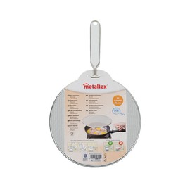 Metaltex Splash Guard Fritto Tinned, Silver, 21 cm, 206121