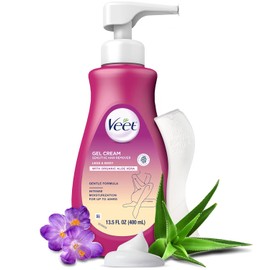Veet Gel Hair Removal Cream Sensitive, Veet Hair Remover, 13.5 Ounce