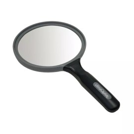 UltraOptix  2.5X UltraOptix Large 5 Inch Round Hand Magnifier, Low Vision, Desk, School
