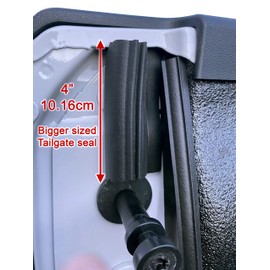 ESI Ultimate Tailgate Seal Large with Taper Seal 6ft for The Sidewalls OR Tailgate Bottom of Various Pickups