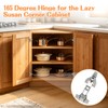Probrico 2 Pack Soft Close Cabinet Hinges, 165° Full Overlay