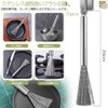 Kitchen Brush, Stainless Steel, Set of 2, Pot Scourer, Comfortable