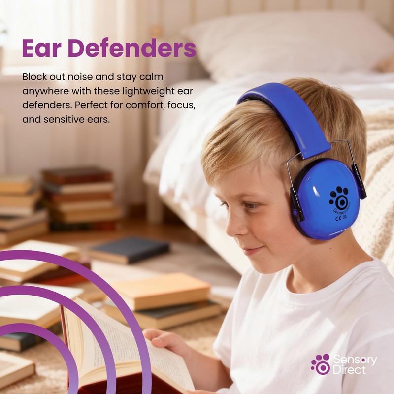 Sensory Direct Ear Defenders - Light Blue | Noise Cancelling