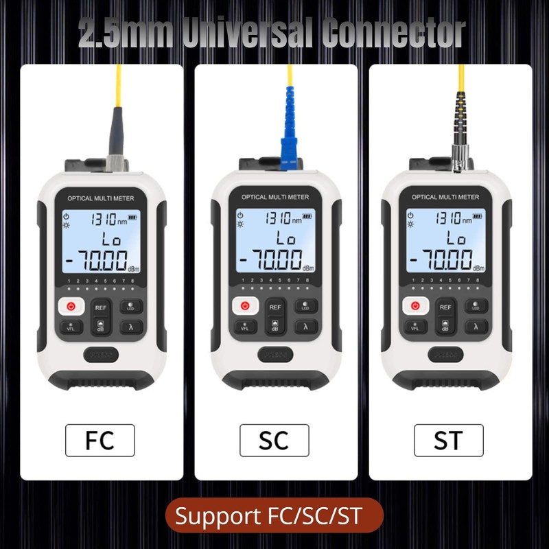 Optical Power Meter, 3 in 1 Fibre Optic Power Meter