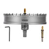 Mollom (5-7/8''|149mm) Heavy Duty Carbide Hole Saw with 2 Pilot