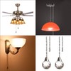 Ceiling Fan Pull Chain Decorative Extension 12 Inches Clear Prism