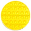Push & Pop Round Yellow Pop It