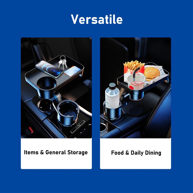 DROMEDARY Car Cup Holder Phone Mount, Universal Vehicle Phone Holder