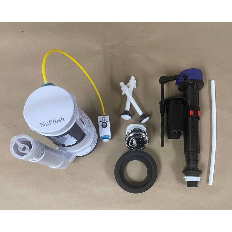 2.5 inch Adjustable Flush Valve and Adjustable Tower Fill Valve