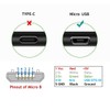 chenyang - Paquete de 2 cables USB a micro USB,