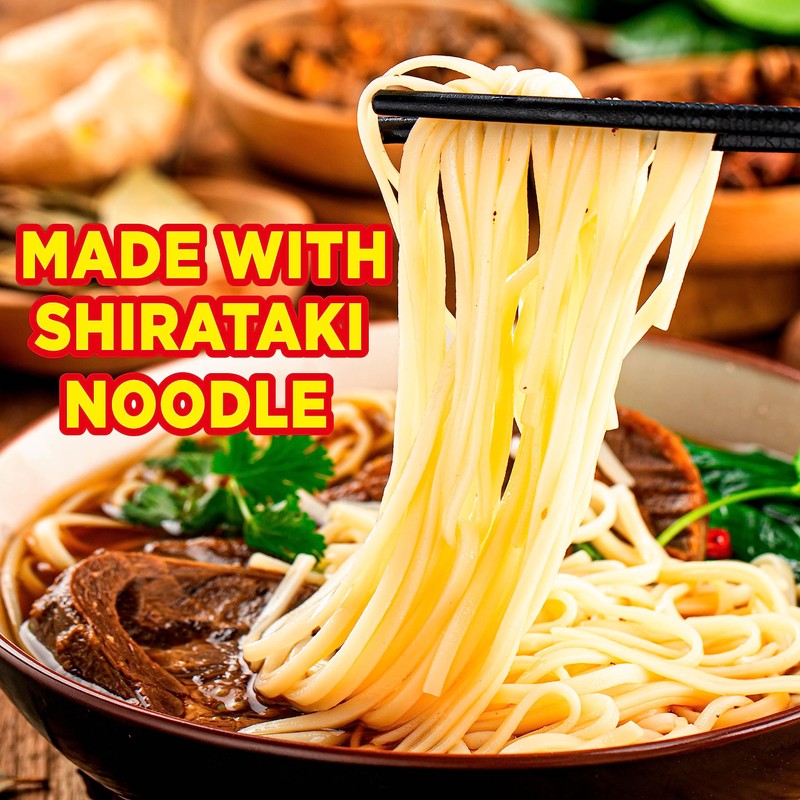 Keto Noodles Low Calorie Noodle (6 Packs) Healthy Keto Ramen