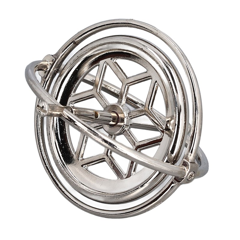 Alloy Gyroscope Toy Balance Relaxing Multi Functional Decompression Finger Gyroscope