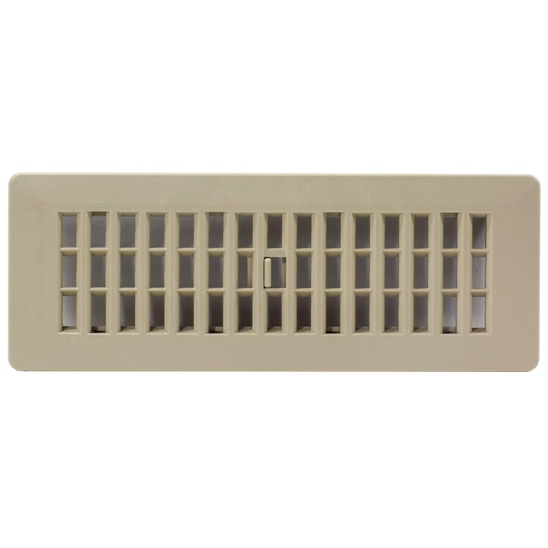 Decor Grates PL310-TA 3-Inch by 10-Inch Plastic Floor Register, Taupe